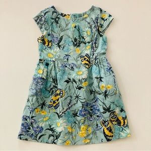 Gap Girls 6-7 Floral Butterfly Dress